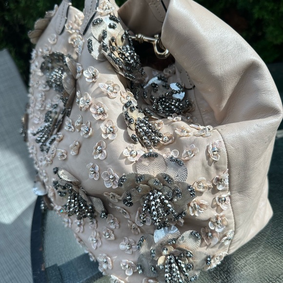 Valentino Metallic Gray Handbag - Picture 7 of 16